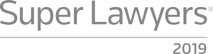 Super Lawyers 2018 Award